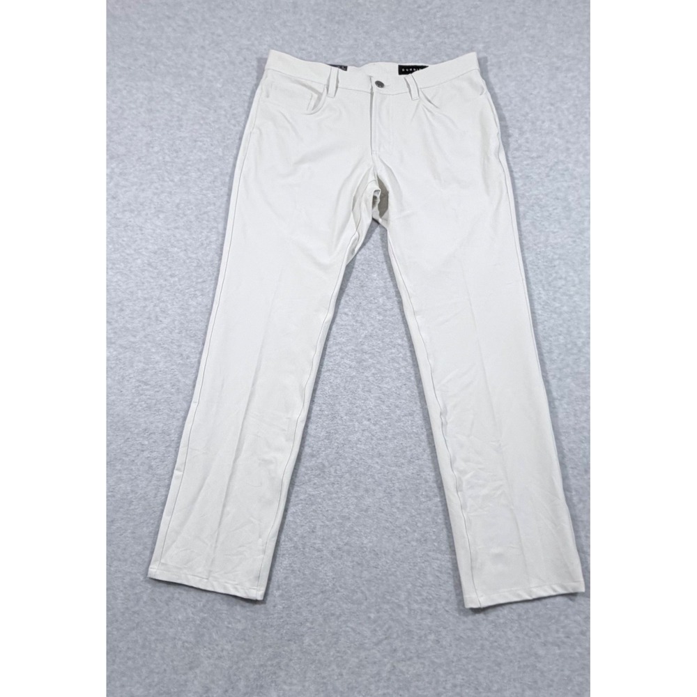 Dunning Golf Pants Mens 32x30 Stone New D7S21P068 Stretch 5-Pocket Technical